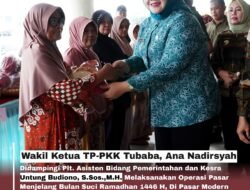 Jelang Puasa, Pemkab Tubaba Gelar Operasi Pasar.