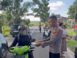 Dekat dengan Masyarakat, Polsek Metro Selatan Rutin Adakan Jumat Berkah