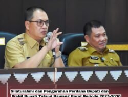 Pasca Dilantik, Bupati dan Wakil Bupati Tubaba Beri Arahan Perdana Kepala OPD