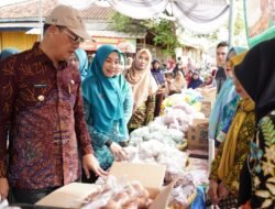 Dibulan Ramadhan, Pemkab Tubaba Gelar Operasi Pasar Murah