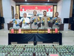 Kapolres Mesuji Menjelaskan Kasus Miyak Goreng Yang Menyeret Mantan Sekretaris Daerah Mesuji Masuk Tahap Penyidikan