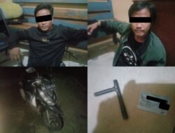 POLRES METRO GAGALKAN AKSI KRIMINAL! DUA PEMUDA DENGAN KUNCI T TERJARING PATROLI