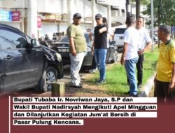 Usai Apel Pagi, Pemkab Tubaba Gelar Jumat Bersih