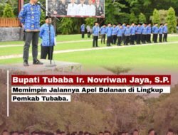 Pimpin Apel, Bupati Novriwan : Hebat dan Wibawanya Pemkab Tubaba Tergantung ASN dan Stafnya
