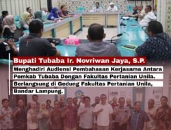 Bupati Novriwan Kunjungi Fakultas Pertanian Unila: Membangun Sinergi untuk Peningkatan Pertanian dan Peternakan di Tubaba