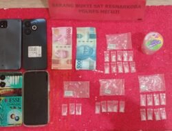 Sat Res Polres Mesuji Menangkap Pengedar Narkoba
