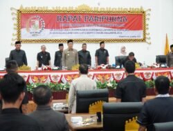 Bupati Tubaba Sampaikan Rekomendasi LKPJ TA 2024 Pada Rapat Paripurna DPRD