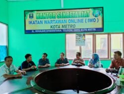 PW IWO Lampung Kunjungi PD IWO Kota Metro, Bahas Program Kerja dan Persiapan Pelantikan