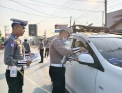 Guna Menarik Minat Polres Mesuji Menyampaikan Himbauan Sosialisasi Terkait Pemutihan Pajak Kendaraan Bermotor dilaksanakan Serentak di Provinsi Lampung
