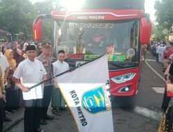 Sekda, Lepas 320 Jamaah Haji Asal Metro