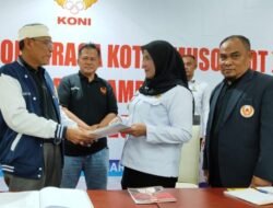 Wali Kota Bandar Lampung, Eva Dwiana, secara Aklamasi kembali Terpilih sebagai ketua Umum KONI Bandar Lampung Masa Bakti 2025 – 2029.