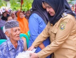 Pemerintah kota Bandar Lampung selama Bulan Suci Ramadhan Telah Salurkan Beras Sekitar 124 Ribu Kantong Beras.