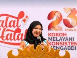 Hj. Eva Dwiana Hadiri kegiatan Halal Bihalal 1446 DPD PKS Bandar Lampung