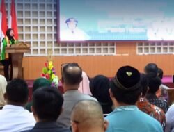 Walikota Bandar Lampung Hj. Eva Dwiana Hadiri Pelantikan Himpunan Mahasiswa Islam