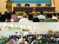 Hj. Eva Dwiana Membuka Secara Langsung Musyarawah Kerja Cabang Ke-1 PCNU Kota Bandar Lampung