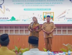 WaliKota Bandar Lampung Hj. Eva Dwiana mengadakan silaturahmi dan Buka Puasa Bersama