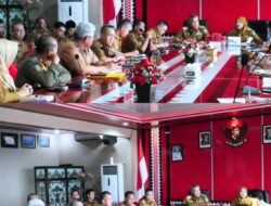 Walikota Bandar Lampung Hj. Eva Dwiana Menerima Audensi Bupati Pesawaran