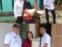 Pemerintah kota Bandar Lampung Berikan Bantuan Beras Kepada Warga Yang Terdampak Musibah Banjir