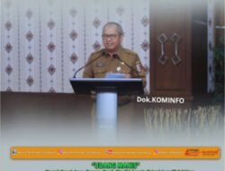 Ir. Ferli Yuledi secara resmi membuka Pendidikan dan Pelatihan Calon Pasukan Pengibar Bendera Pusaka