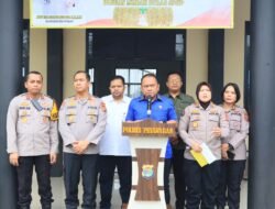 Polres Pesawaran Gelar Gerakan Pangan Murah, Sediakan 2 Ton Beras Premium dengan Harga di Bawah HET