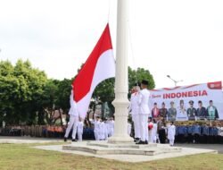 Pemerintah Kota Bandar Lampung menggelar upacara peringatan Hari Ulang Tahun (HUT) ke-80 Republik Indonesia