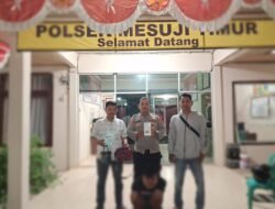 Anggota Unit Reskrim Polsek Mesuji Timur Berhasil Mengungkap Kasus Curat dan Menangkap Tersangka Bersama Barang Bukti Hasil Curian