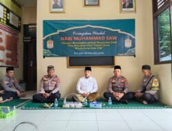 Peringati Maulid Nabi, Polsek Metro Selatan Perkuat Spiritualitas Personel Polri