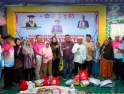 Walikota Bandar Lampung menghadiri acara donor darah, bakti sosial, dan reuni akbar Ikatan Alumni Fakultas Hukum Unila 2025, Sabtu (27/09/2025)