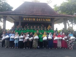 Langkah Serentak, Semangat TNI Menggema di Kota Metro