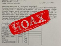 HOAX yang mengatasnamakan Dandim 0411/KM