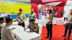 Operasi (Ops) Lilin Krakatau 2025 Hari Ini Kapolres Mesuji AKBP Dr. Muhammad Firdaus, S.I.K., M.H., Segera Melaksanakan Pengecekan Langsung 3 Pos Pengamanan