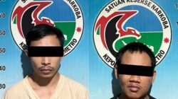 Sabu Lebih dari 7 Gram Disita, Dua Pria Diciduk Satresnarkoba Polres Metro