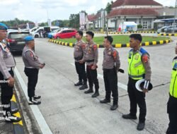 Operasi Lilin Krakatau 2025, Seksi Profesi dan Pengamanan (SIE PROPAM) Polres Mesuji Turut Berperan Aktif Dalam Memastikan Kualitas Pelaksanaan Tugas Personel