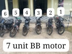 Gabungan Tim Khusus Anti Bandit (Tekab) 308 Presisi Polres Mesuji Berhasil Mengungkap Kasus Tindak Pidana Pencurian Sepeda Motor (Curanmor)