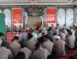 Jajaran Polres Mesuji Memperingati Isra’ Mikraj Nabi Muhamad S.A.W 1447 H di Masjid Trisna AT-Taubah