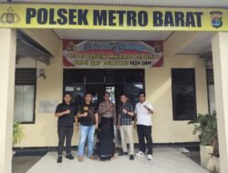 Modus Minta Tolong Antar, Pelaku Curanmor Dibekuk Polsek Metro Barat