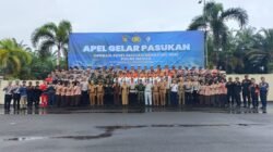 Jajaran Polres Mesuji Melaksanakan Apel Gelar Pasukan Operasi Keselamatan Krakatau 2026