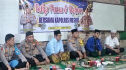 Kapolres Mesuji Gelar Buka Bersama dan Berikan Bantuan Sosial serta Santuni Santri Pondok Pesantren Al-Falah Annahdiyah