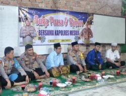 Kapolres Mesuji Gelar Buka Bersama dan Berikan Bantuan Sosial serta Santuni Santri Pondok Pesantren Al-Falah Annahdiyah