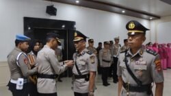 Polres Mesuji Menggelar Upacara Serah Terima Jabatan (Sertijab)