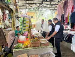 Giat Rutin Satreskrim, Harga Bahan Pokok di Pasar Margorejo Dipastikan Stabil