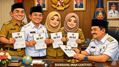 Pasca Rotasi Pejabat, Pemkot Metro Tunjuk Empat Plt OPD