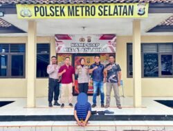 Tak Kapok, Residivis Pencurian Kembali Diamankan Polsek Metro Selatan