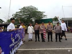 Wakili Kapolres Mesuji Kabag Ren Hadiri Pawai dan Festival Ogoh-Ogoh di Simpang Pematang Jelang Nyepi 1948 Saka