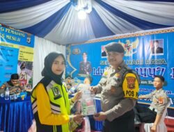 Kasidokkes Polres Mesuji Berikan Layanan Kesehatan bagi Personel Pengamanan OPS Ketupat Krakatau 2026
