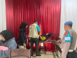 Respon Cepat Pos Pam Menggala Tangani Laka Lantas Di Jalur Strategis Lintas Timur