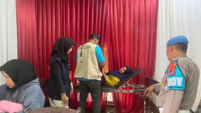 Respon Cepat Pos Pam Menggala Tangani Laka Lantas Di Jalur Strategis Lintas Timur