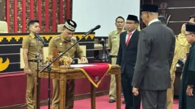 Kusbani Dilantik Jadi Pj Sekda Kota Metro, Wali Kota Tekankan Netralitas ASN