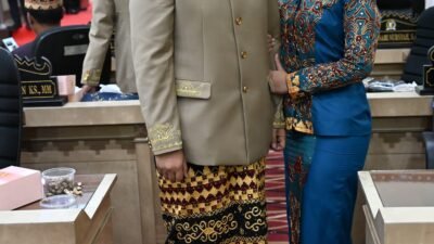 Farris Anggota DPRD dari partai Gerindra Hadiri HUT Kabupaten Tulang Bawang, dr. Veny Anisya Sampaikan Doa dan Harapan