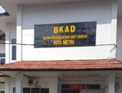 BKAD Kota Metro Klarifikasi Pinjaman Daerah 20 Miliar